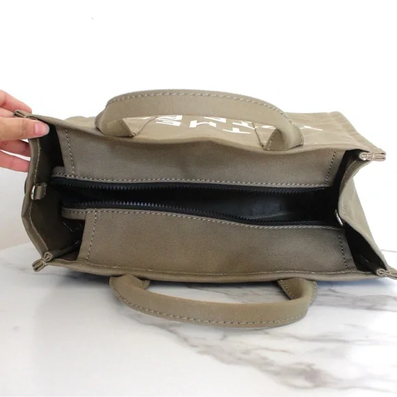 Marc Jacobs Medium Tote Bag Slate Green - Picture 6 of 9